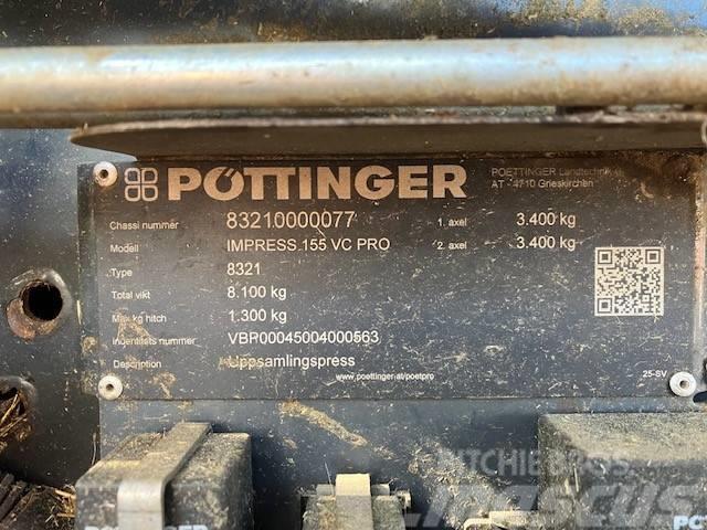 Pöttinger Impress 155 VC PRO Rulo balya makinalari