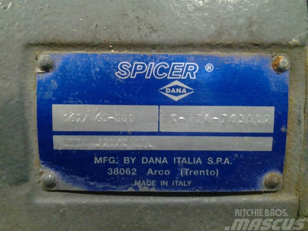 Spicer Dana 162/60-001 - Axle/Achse/As Akslar
