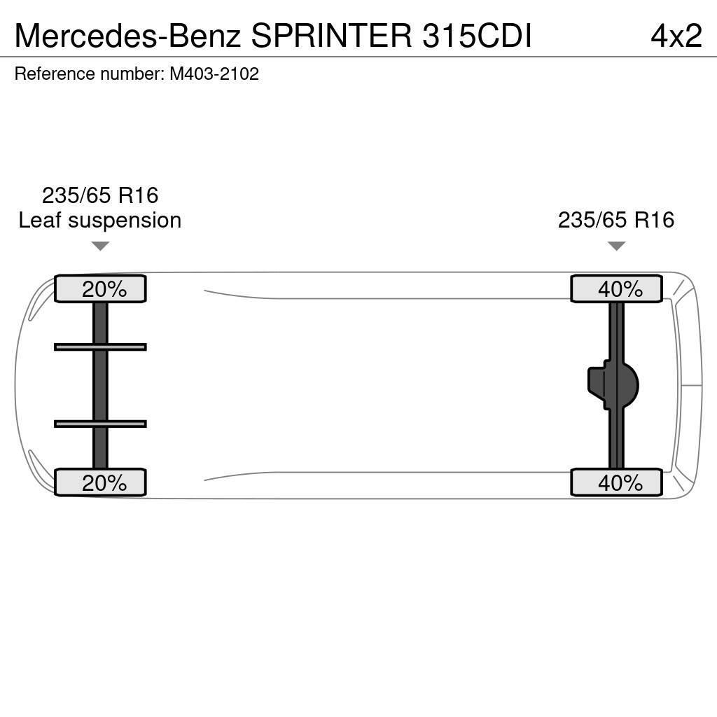 Mercedes-Benz Sprinter 315CDI Panel vanlar