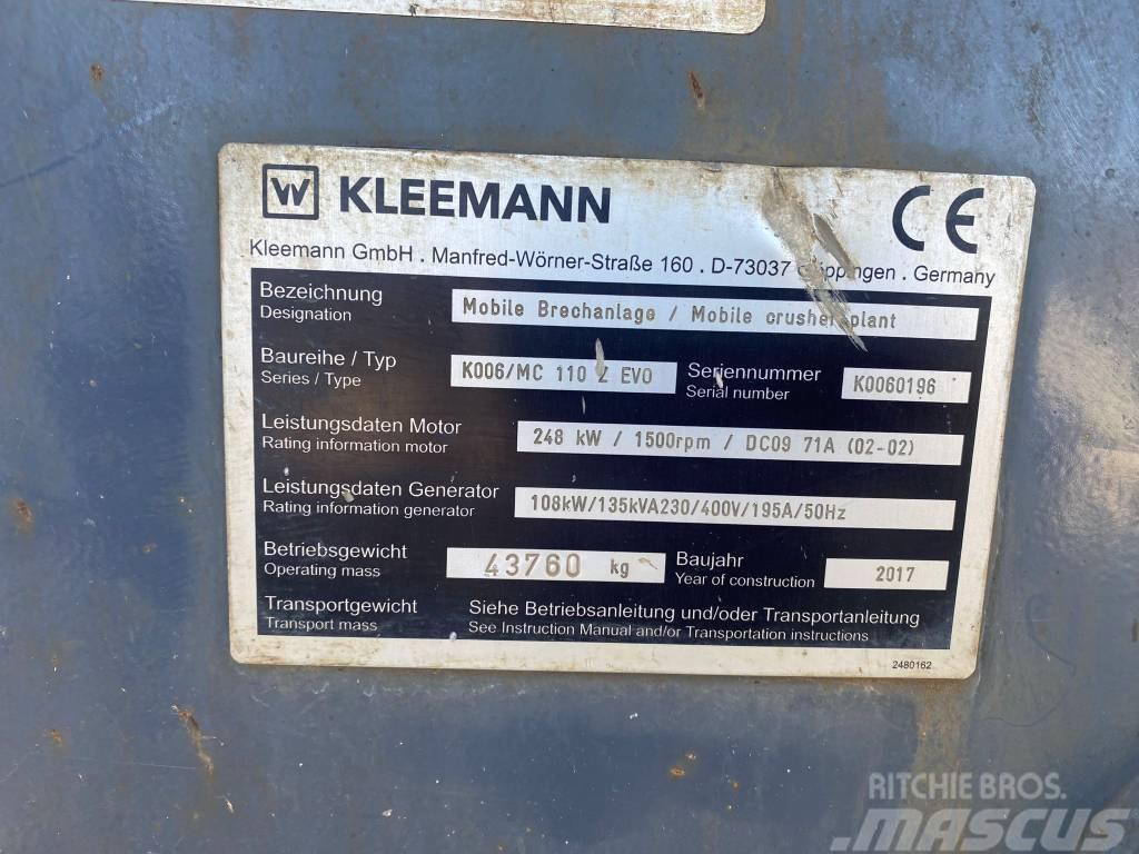 Kleemann MC 110 Z Evo Gezer kırıcılar