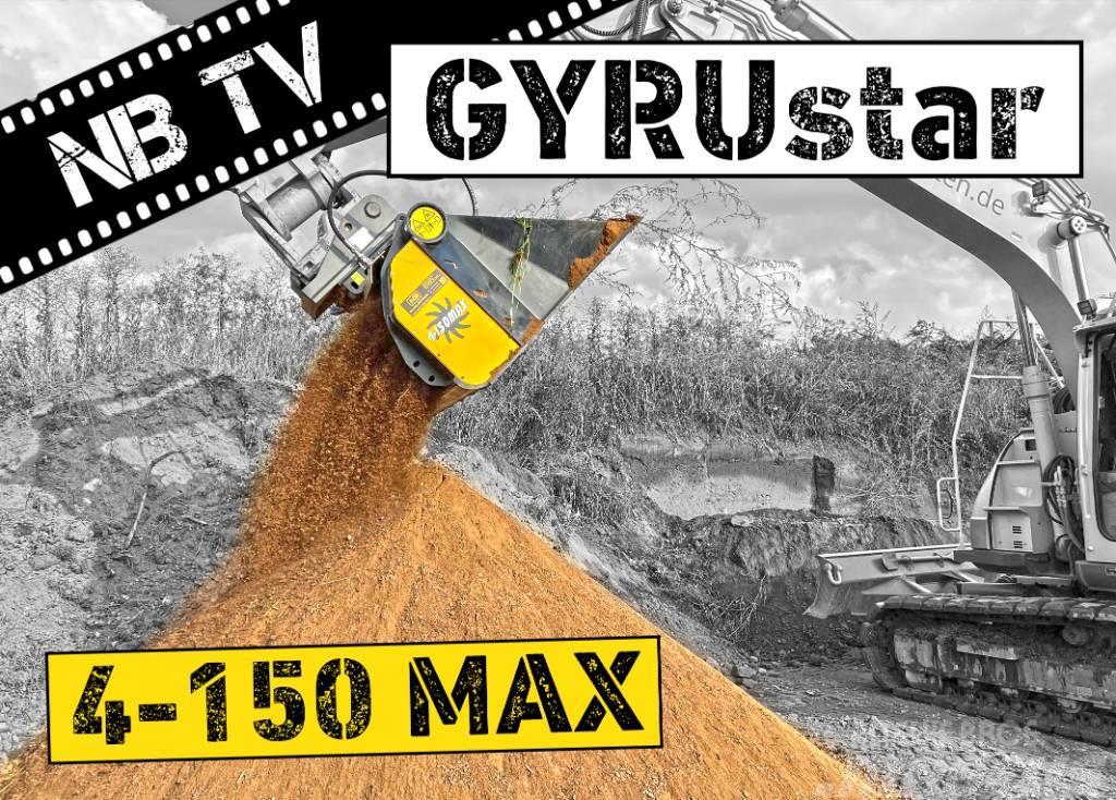 Gyru-Star 4-150MAX (opt. Verachtert CW40, Lehnhoff) Elekli kepçeler