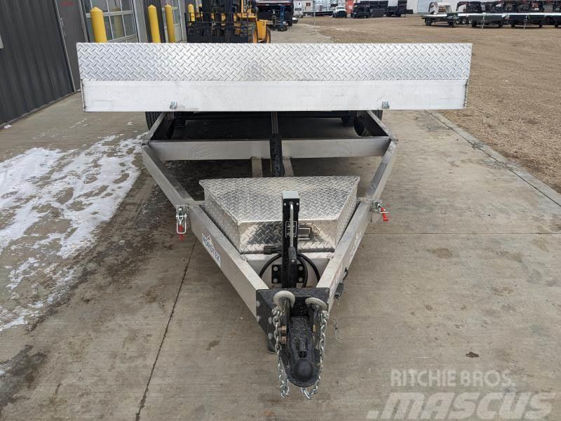  82 x 18' Aluminum Hydraulic Tilt Deck Trailer 82 x Araç nakil römorklari