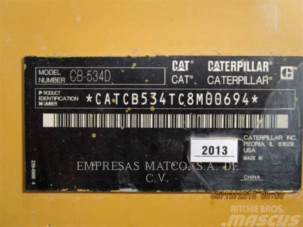 CAT CB-534D Çift tamburlu silindirler