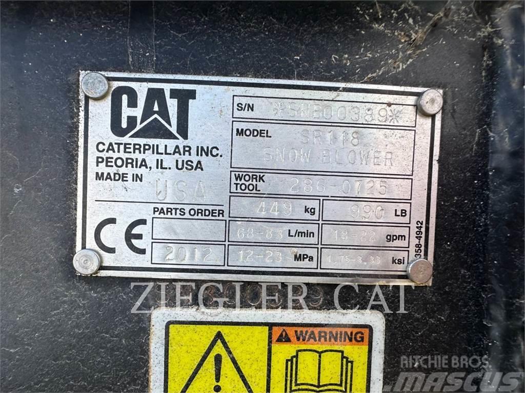 CAT SR118 Kar püskürtücüler