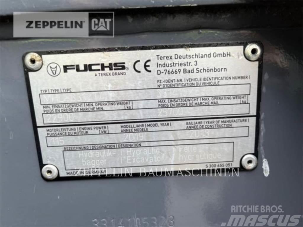 Fuchs MHL331F Yıkım ekskavatörleri