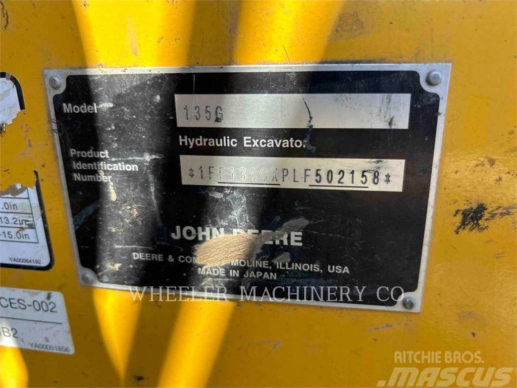 John Deere 135G Paletli ekskavatörler