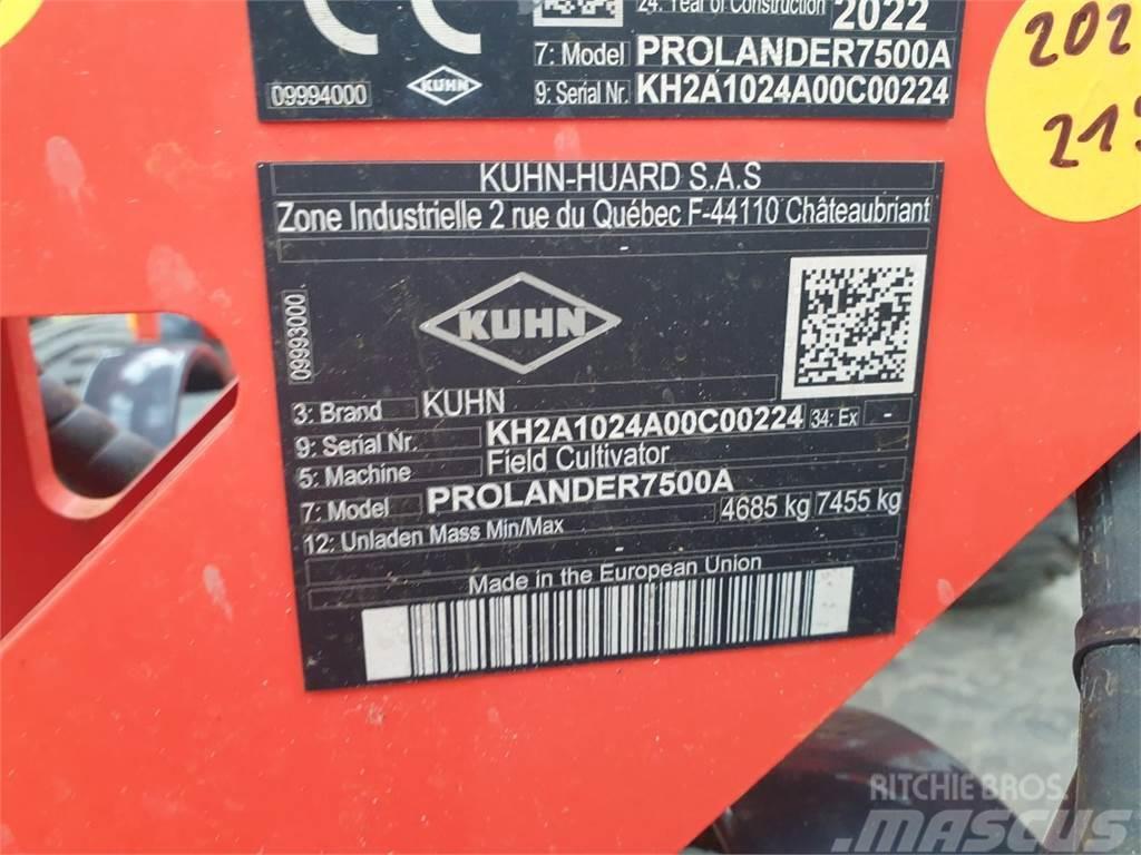 Kuhn PROLANDER 7500 Kültivatörler