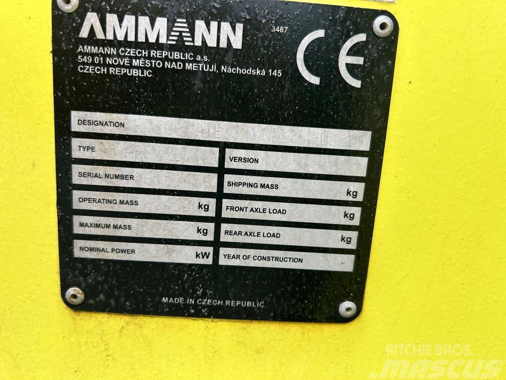 Ammann ARX26 ( 1200MM Drum ) Çift tamburlu silindirler