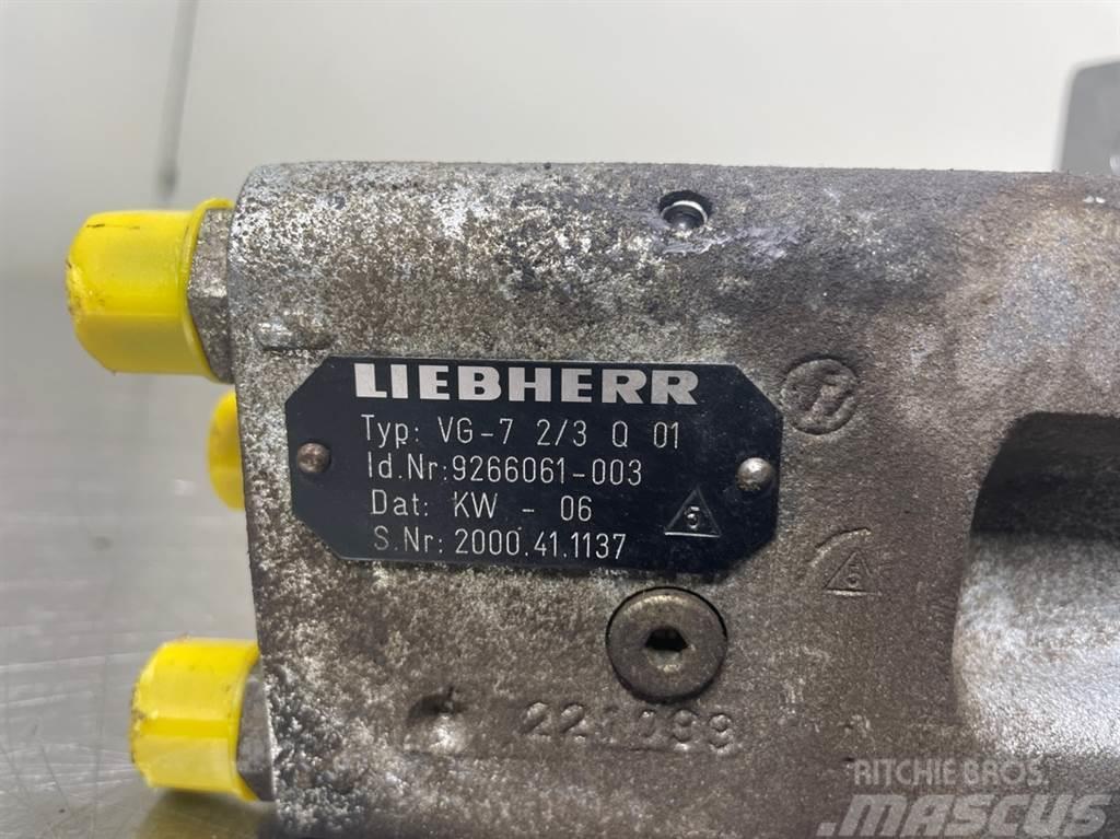 Liebherr A316-9266061-Servo valve/Servoventil/Servoventiel Hidrolik