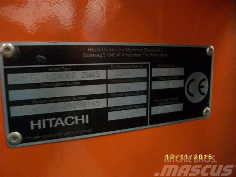 Hitachi ZW 65 Tekerlekli yükleyiciler