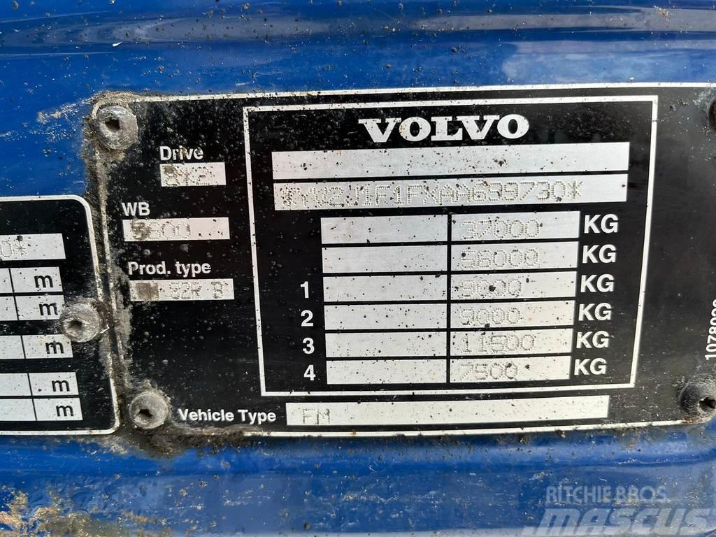 Volvo FM 410 8x2*6 HMF 8520-OK6 + JIB / PLATFORM L=7198 Araç üzeri vinçler