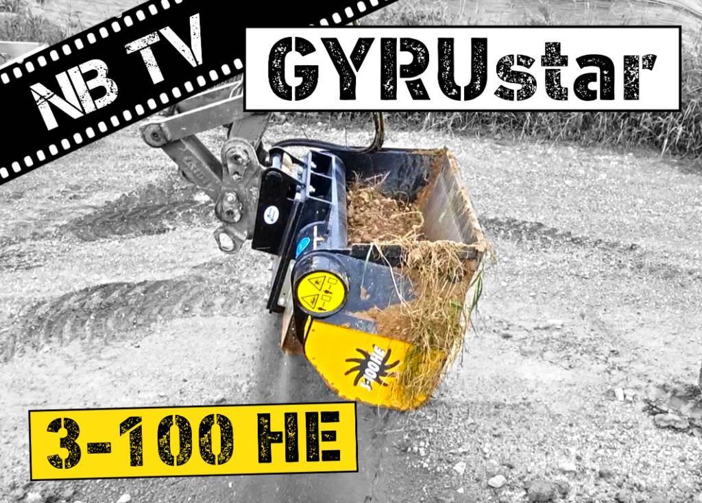 Gyru-Star 3-100HE (opt. Lehnhoff MS03, Verachtert) Elekli kepçeler