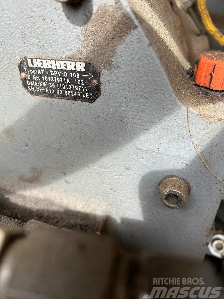 Liebherr R926 pompa hydrauliczna DPV O108 Hidrolik