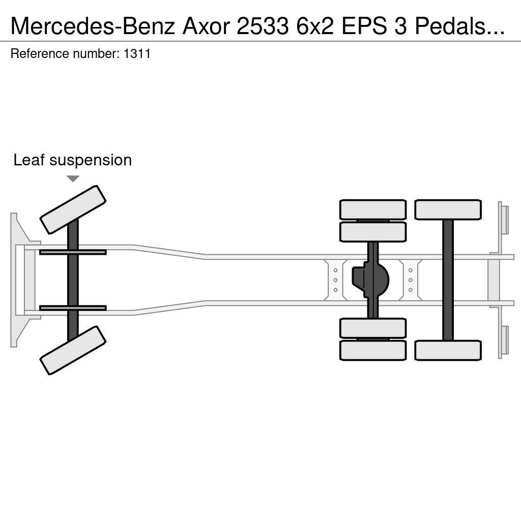 Mercedes-Benz Axor 2533 6x2 EPS 3 Pedals Chassis Cab Good Condit Çekiciler
