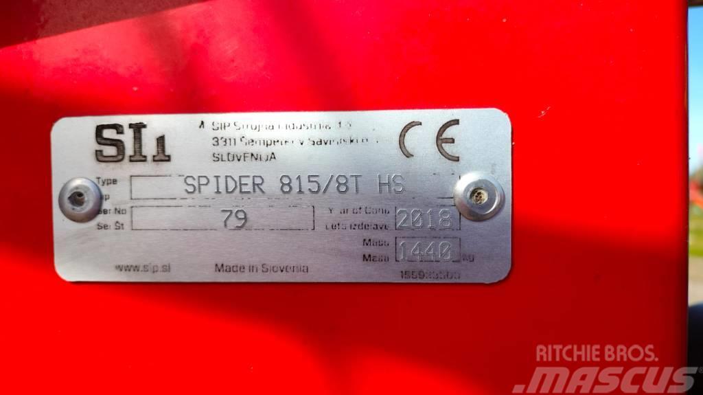 SIP SPIDER 815|8 T Kombine tirmiklar