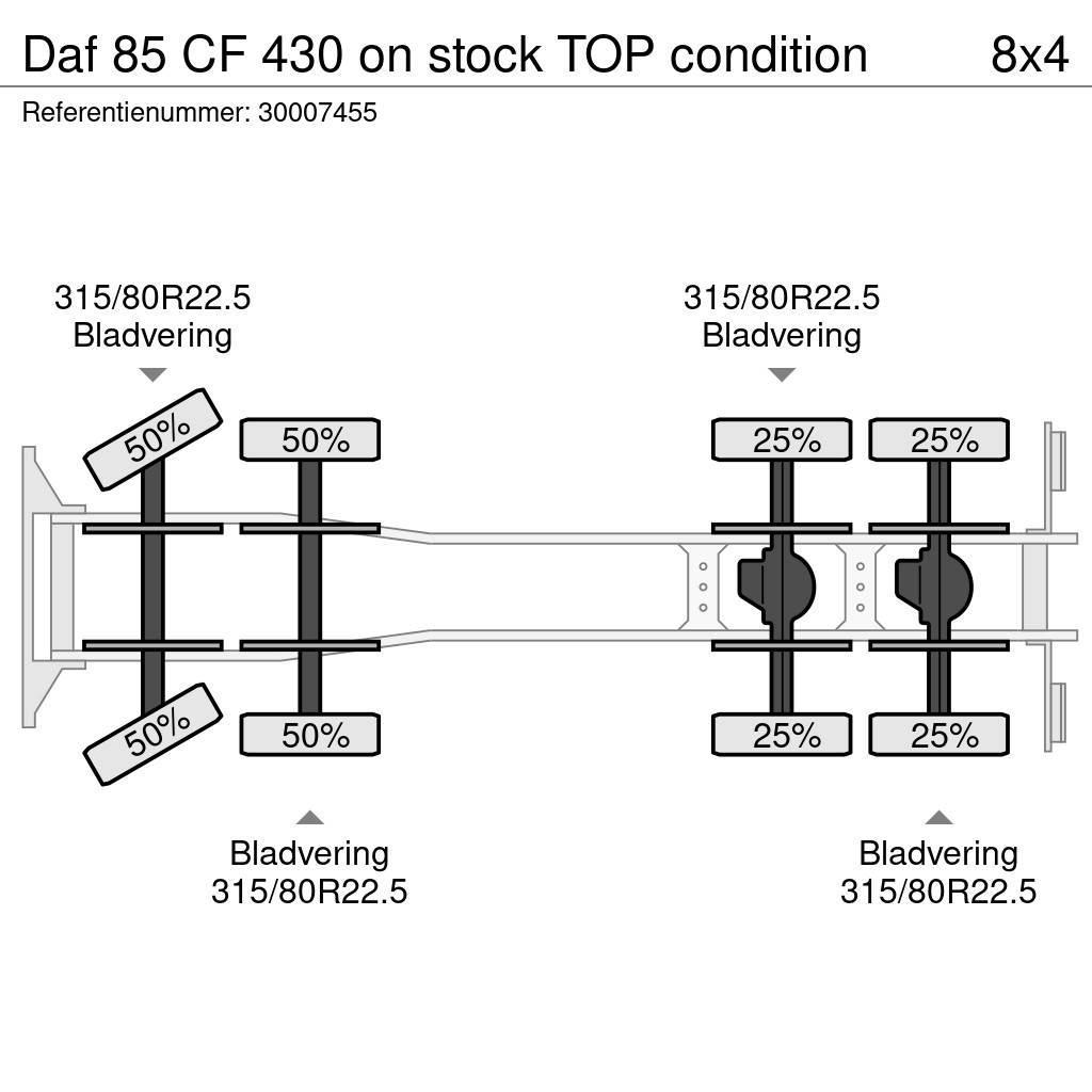 DAF 85 CF 430 on stock TOP condition Vidanjörler