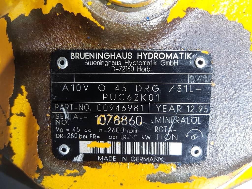 Brueninghaus Hydromatik A10VO45DRG/31L Hidrolik