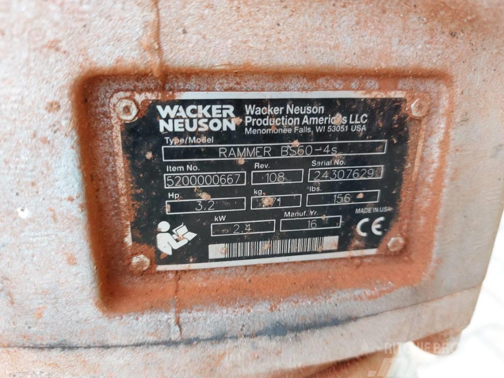 Wacker Neuson BS60-4 Sıkıştırma tokmakları