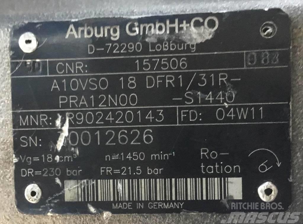  Arburg Gmbh+CO A10vs018 Hidrolik