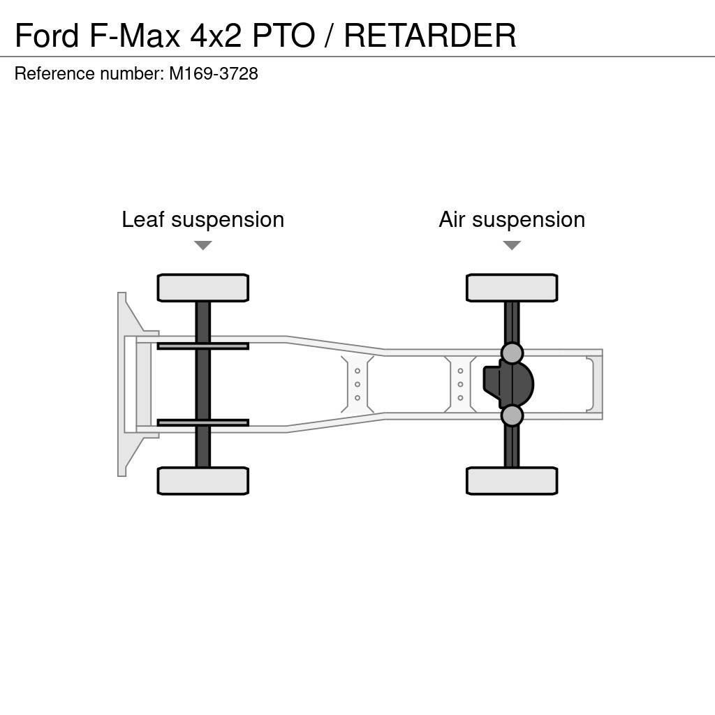 Ford F-Max 4x2 PTO / RETARDER Çekiciler