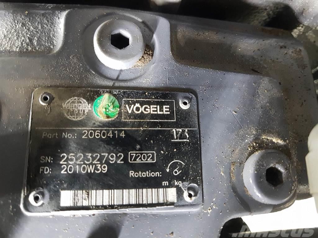 Vögele 2060414-Rexroth A10VG45-Drive pump/Fahrpumpe Hidrolik