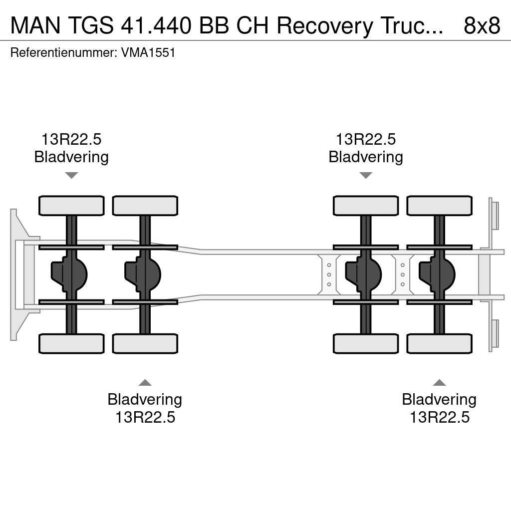 MAN TGS 41.440 BB CH Recovery Truck (4 units) Kurtaricilar