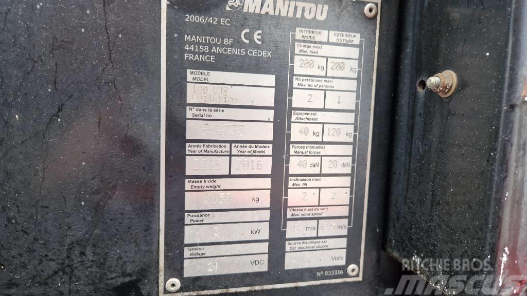 Manitou 100 VJR Personel Platformları ve Cephe Asansörleri