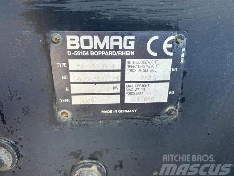 Bomag BW213 D-4 Zemin sıkıştırma makineleri