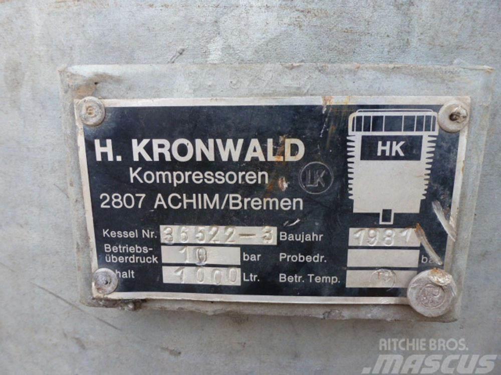 Kronwald 1000 Ltre Air Receiver Basınçlı hava kurutucuları
