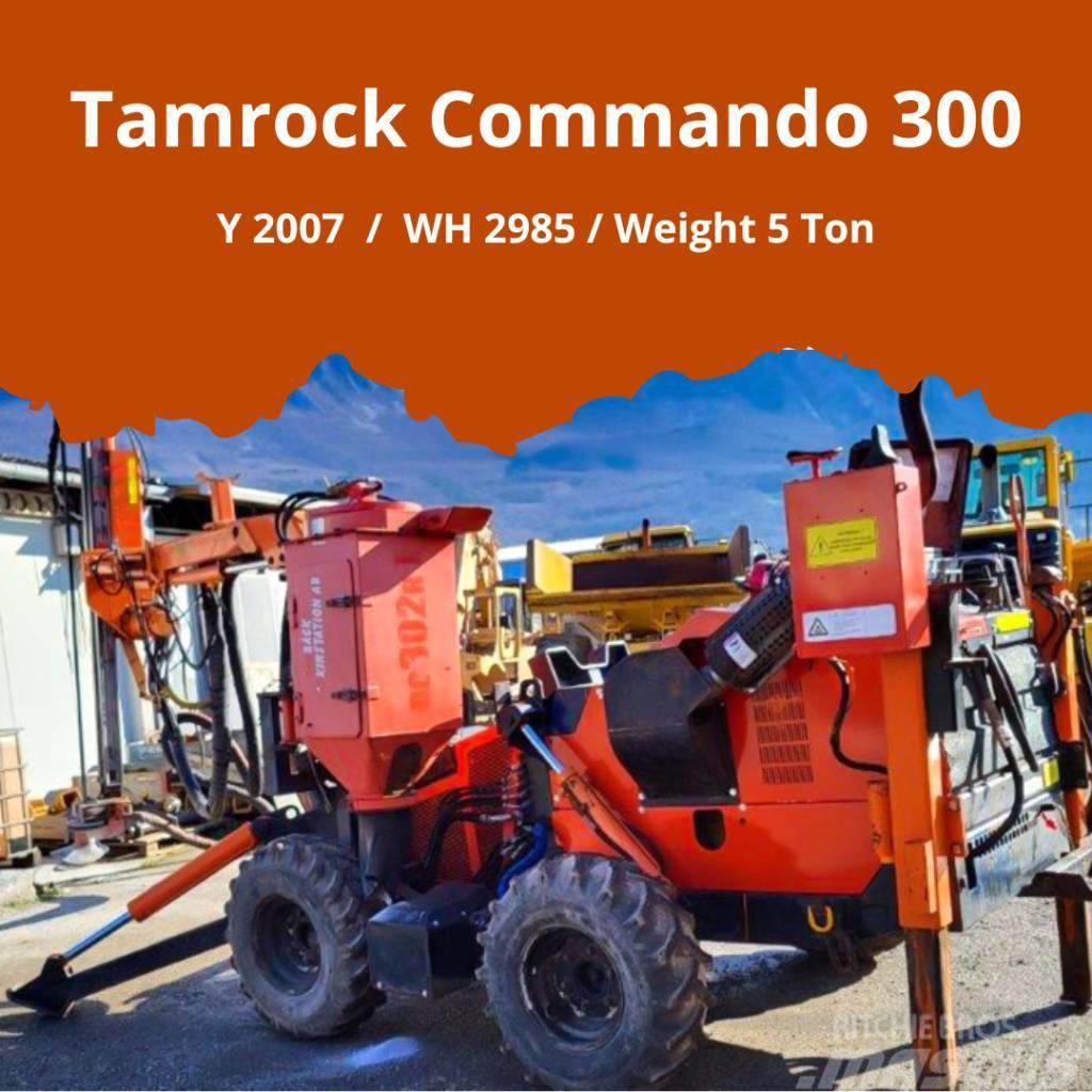 Tamrock COMMANDO 300 Sondaj kuleleri
