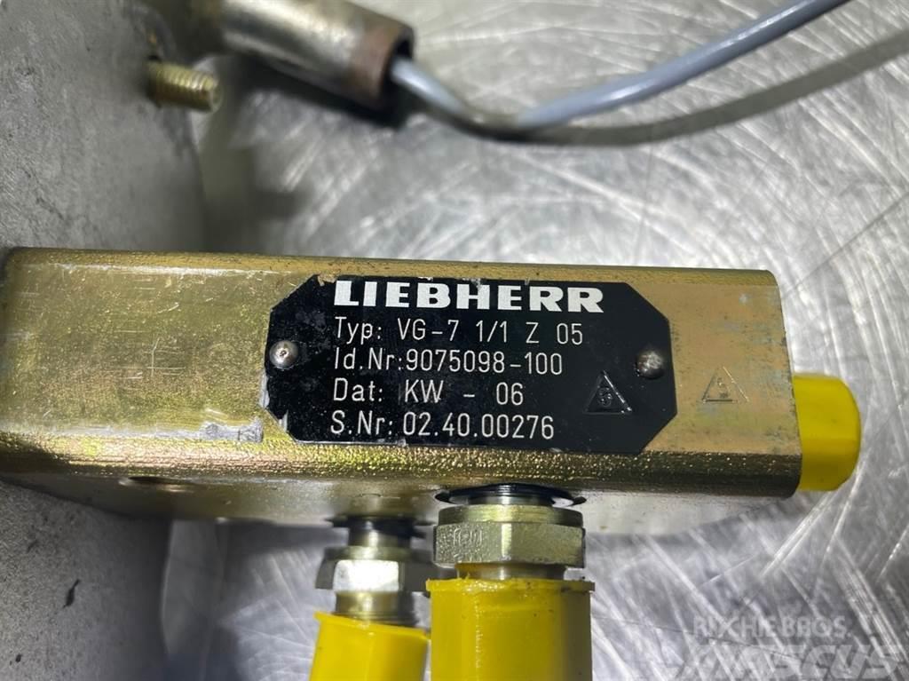 Liebherr A924B-9075098/9198863-Servo valve/Servoventil Hidrolik