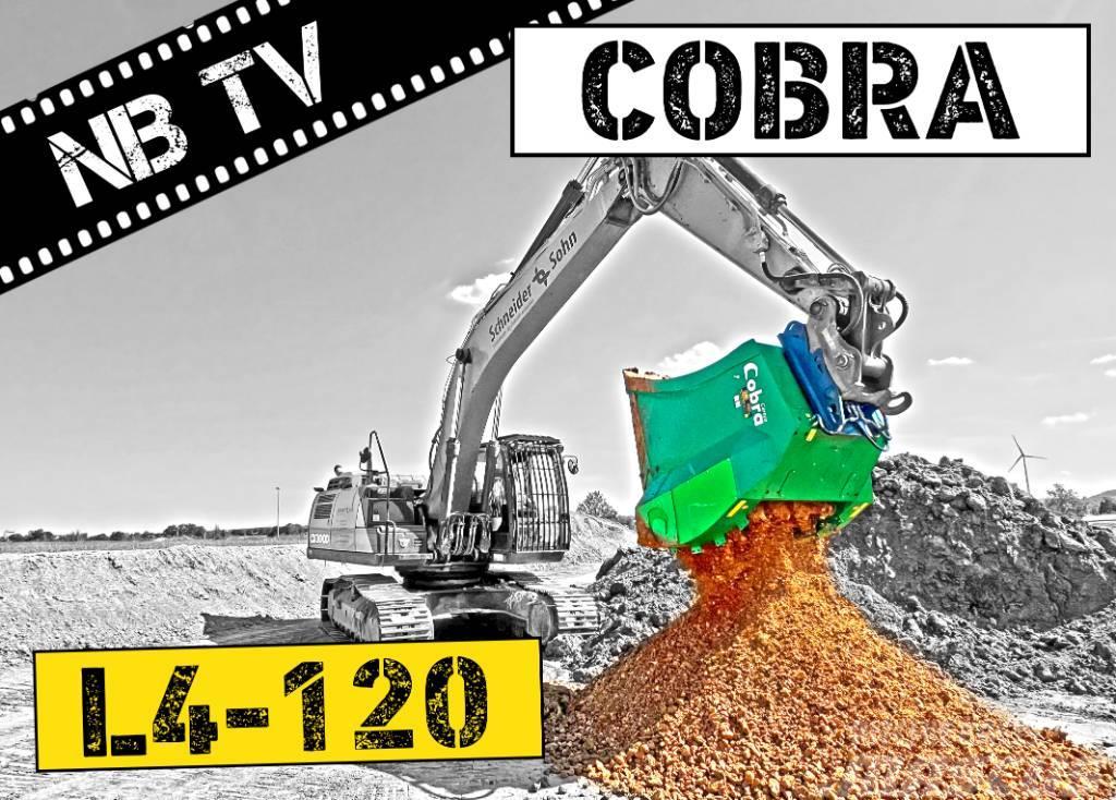 Cobra Siebschaufel L4-120 | Schaufelseparator Bagger Elekli kepçeler