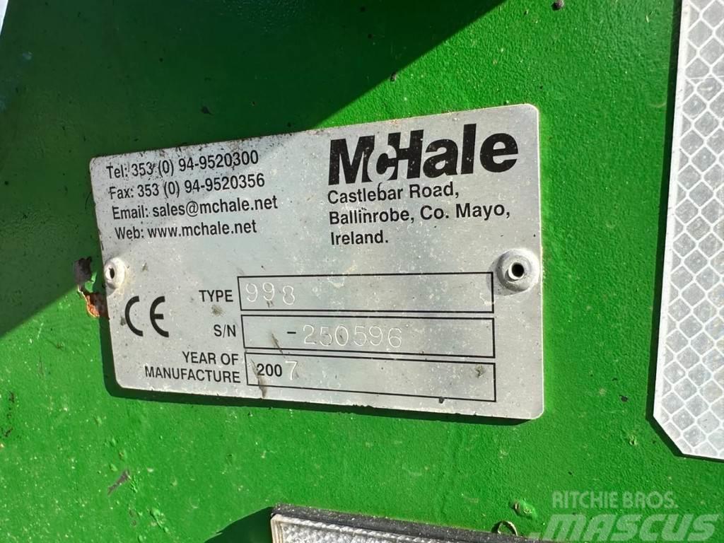 McHale 998 bj 2007 Balya sarma makinalari