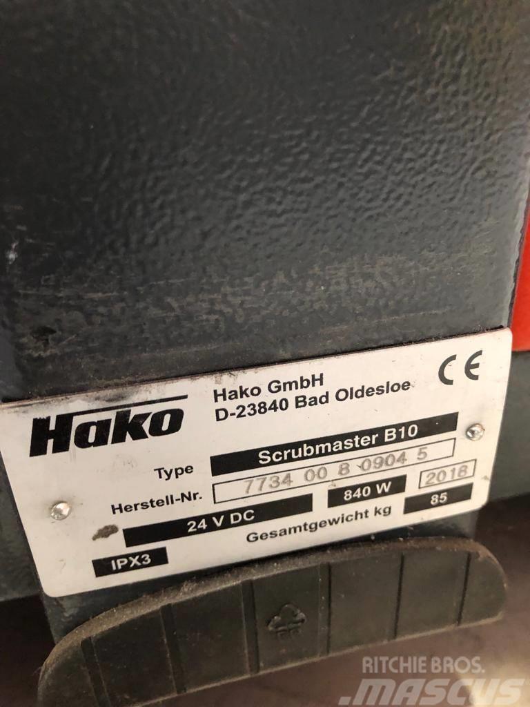Hako B10 - 2018y Scrubber / Scheuersaugmaschine Kurutmalı temizleme makineleri