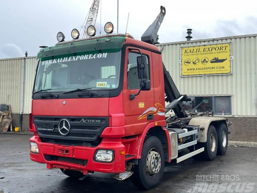 Mercedes-Benz Actros 3336 MP2 Container Kipper 6x4 New Tyres Bel Vinçli kamyonlar