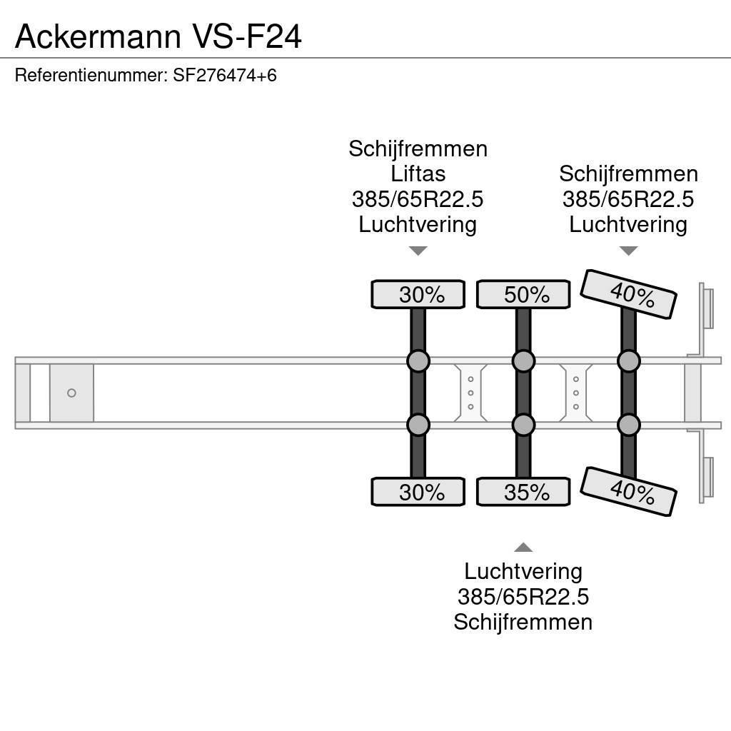 Ackermann VS-F24 Kapali kasa yari römorklar