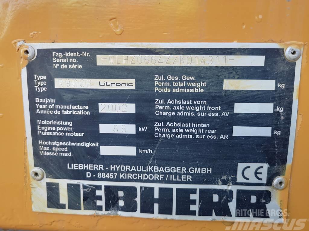Liebherr R 900 B Litronic Paletli ekskavatörler