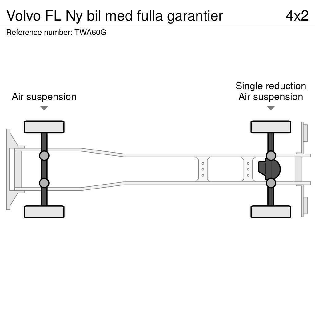 Volvo FL Ny bil med fulla garantier Kapali kasa kamyonlar