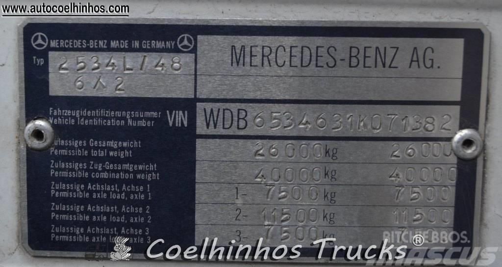 Mercedes-Benz 2534 SK Kayar tenteli kamyonlar