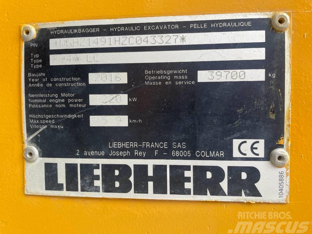 Liebherr R946 LC Paletli ekskavatörler