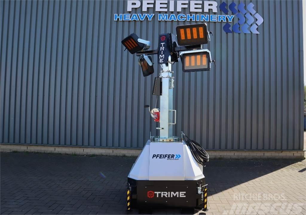  TRIME X-MAST 4 x 320W Valid Inspection, *Guarantee Aydinlatma kuleleri