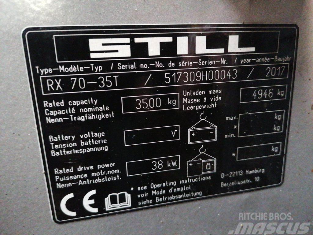 Still RX70-35T LPG'li forkliftler