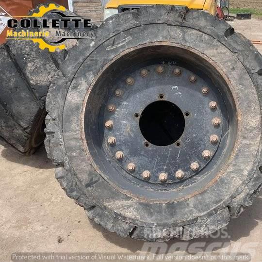 Brawler Solid Pneumatic Tires Lastik tekerli ekskavatörler