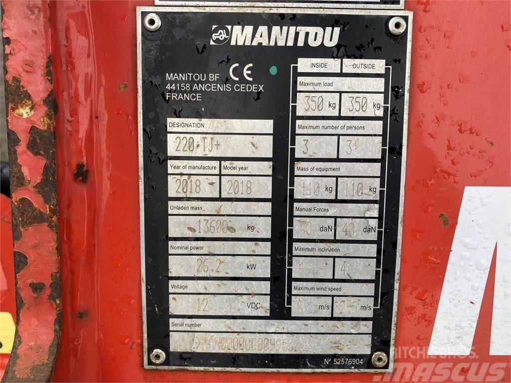 Manitou 220TJ+ Körüklü personel platformları