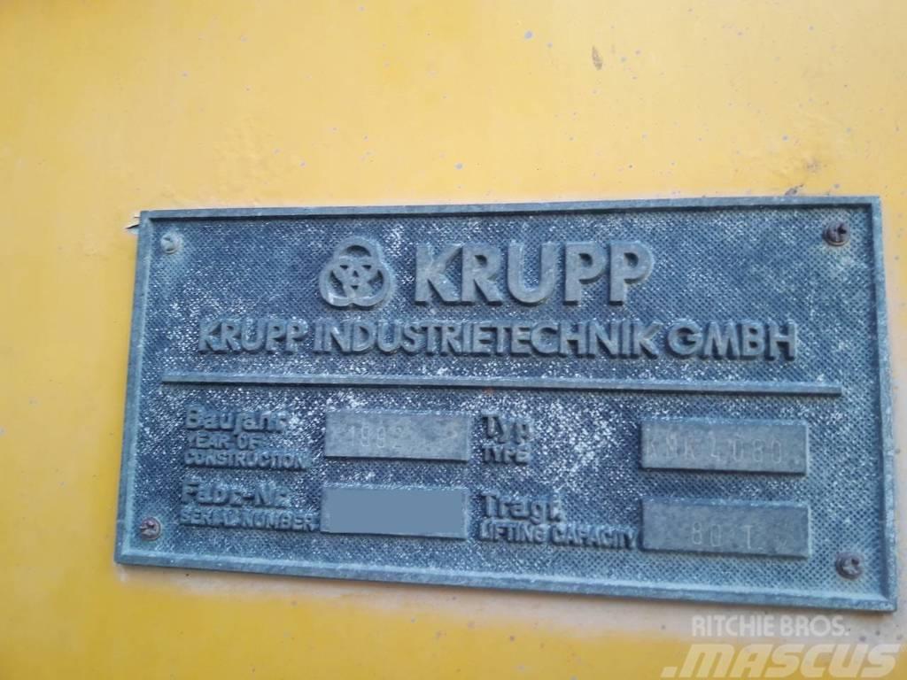 Krupp KMK 4080 Yol-Arazi Tipi Vinçler (AT)