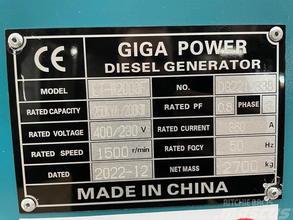  Giga power LT-W200GF 250KVA Silent set Diğer Jeneratörler