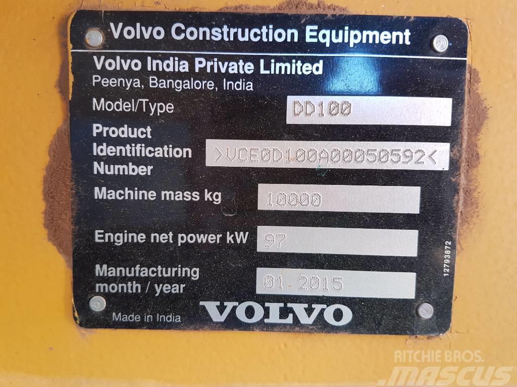 Volvo DD100 Çift tamburlu silindirler