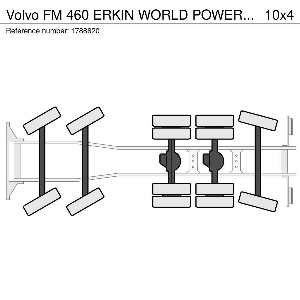 Volvo FM 460 ERKIN WORLD POWER ER 2070 T-4.1 CRANE/KRAN/ Araç üzeri vinçler