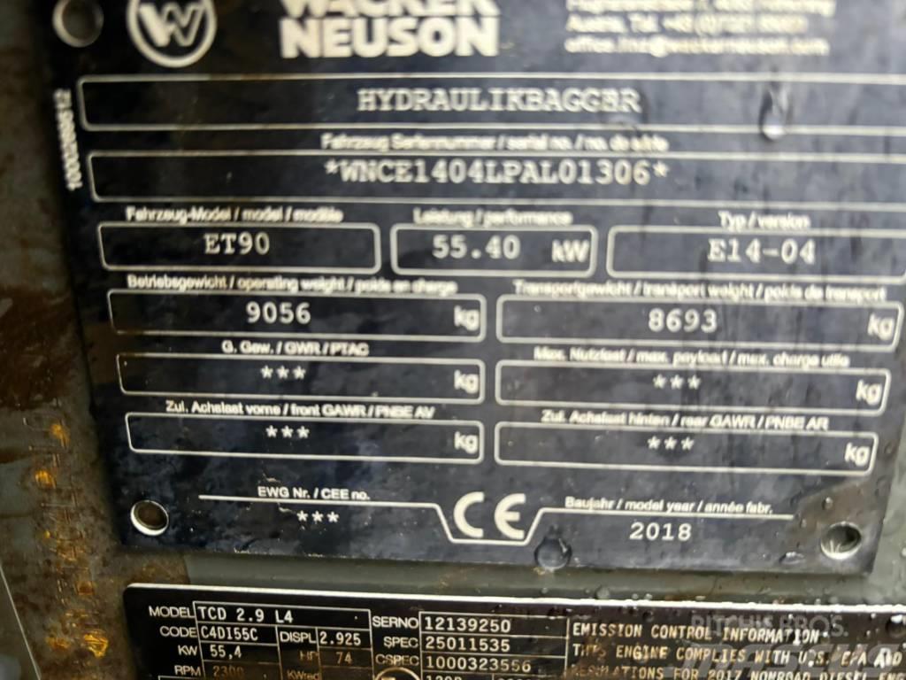 Neuson ET90 *Powertilt Midi ekskavatörler 7 - 12 t