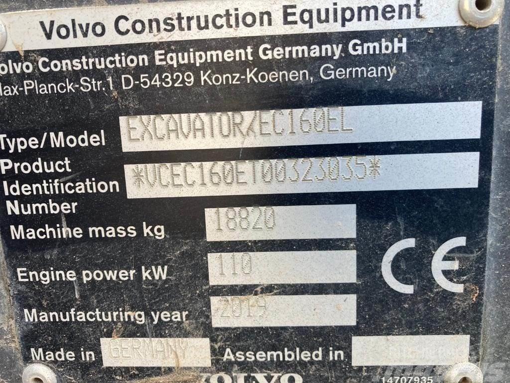 Volvo EC160EL Paletli ekskavatörler